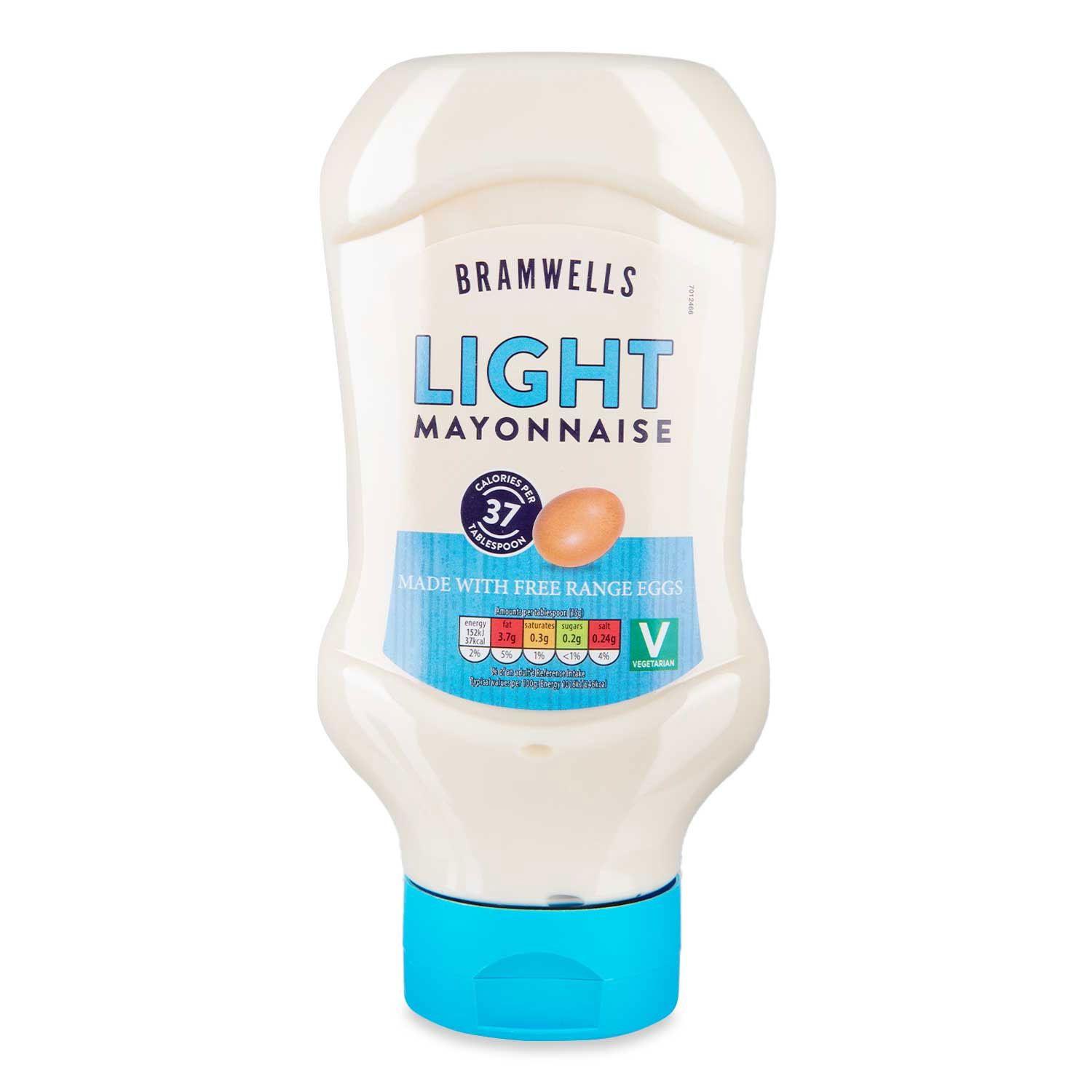 Light Mayonnaise 500g 500ml Bramwells